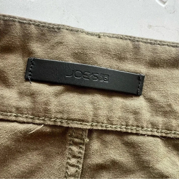 Joes Jeans Size 32 Green The Blake Utility High Waisted Cropped Wide Leg Pant - Picture 8 of 10